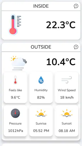 Accurate Indoor Thermometer screenshot