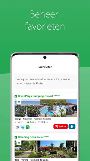 ACSI Campings Europa screenshot