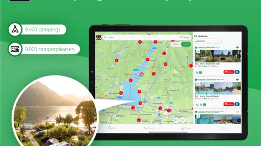 ACSI Campings Europa screenshot