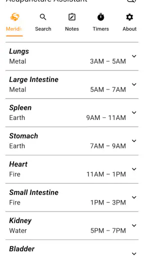 Acupuncture Assistant screenshot