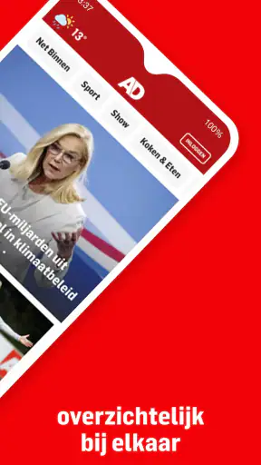 AD – Nieuws, Regio en Show screenshot