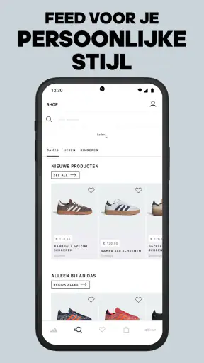 adidas: schoenen en kleding screenshot