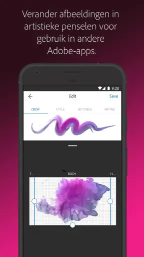 Adobe Capture: tool voor Ps,Ai screenshot