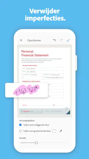 Adobe Scan: PDF- & OCR-scanner screenshot
