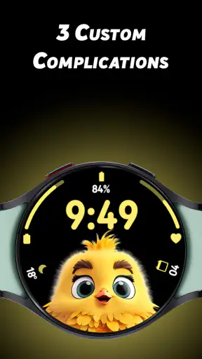 Adorable Animals - Watch face screenshot