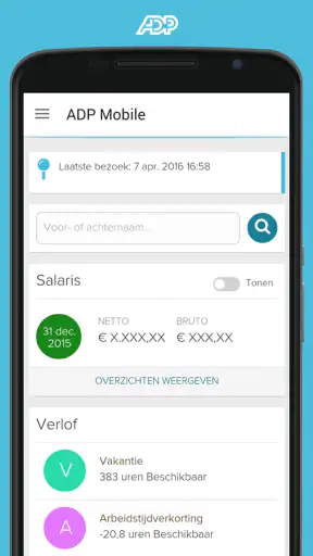 ADP Mobile Solutions screenshot