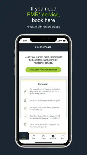 Aena. Spanish Airports. screenshot