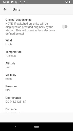 AeroWeather screenshot