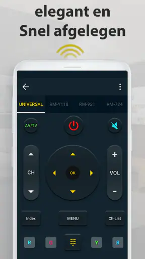 Afstandsbediening Universeel screenshot