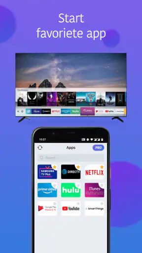 Afstandsbediening voor Samsung screenshot
