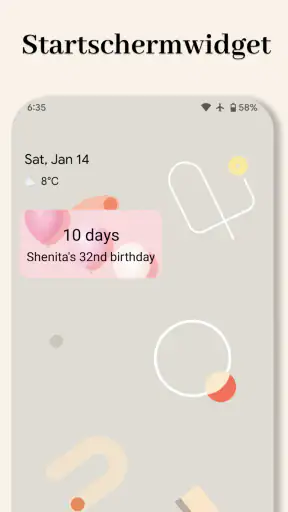 Aftellen - Days Until screenshot