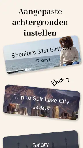 Aftellen - Days Until screenshot