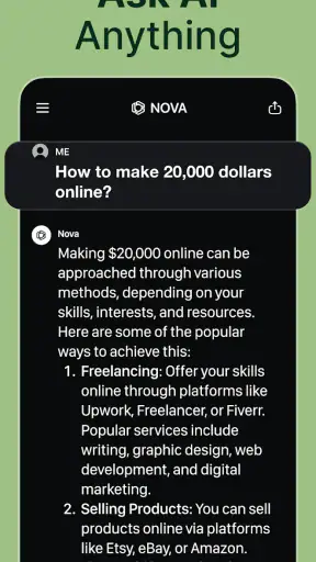 AI Chatbot - Nova screenshot