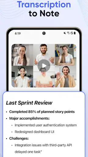 AI Notes & Transcribe Memo screenshot