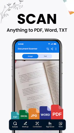 AI-scanner, scandocument screenshot