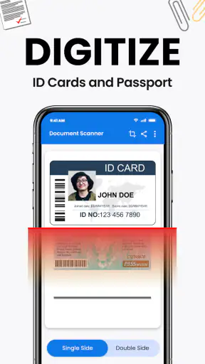 AI-scanner, scandocument screenshot