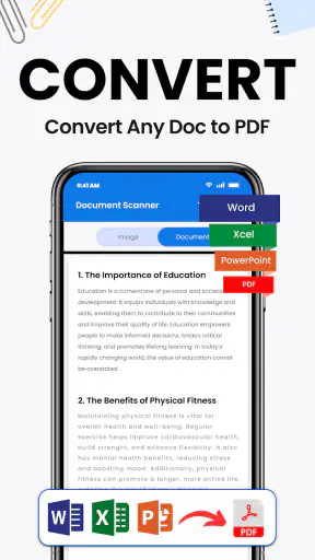 AI-scanner, scandocument screenshot