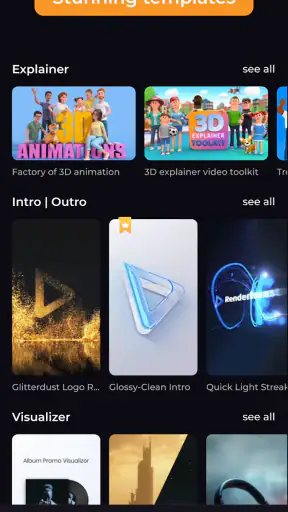 AI Video Maker - Renderforest screenshot