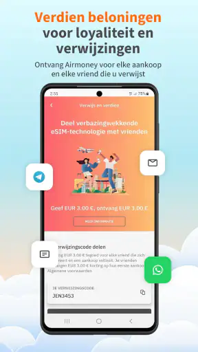 Airalo: eSIM reizen + internet screenshot