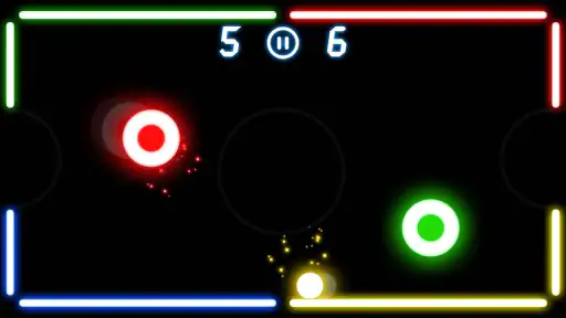 Airhockey Uitdaging screenshot