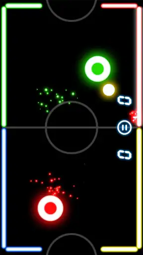 Airhockey Uitdaging screenshot