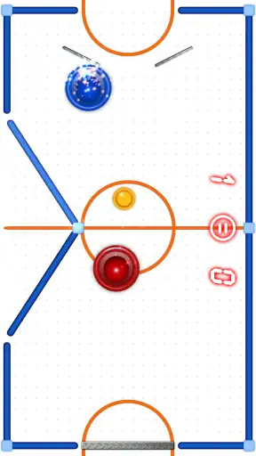 Airhockey Uitdaging screenshot