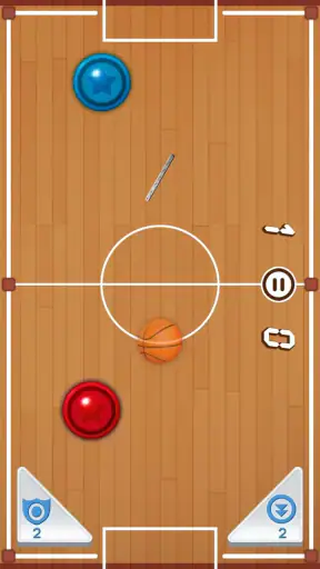 Airhockey Uitdaging screenshot