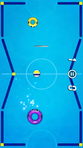 Airhockey Uitdaging screenshot