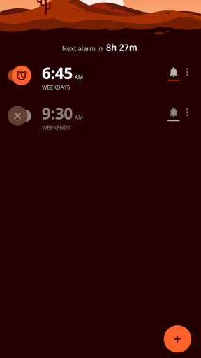 Alarm Clock: wekker app, klok screenshot