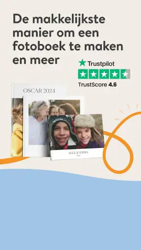 Albelli fotoboek fotoafdrukken screenshot