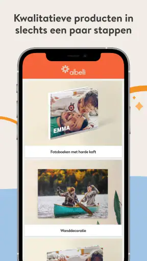 Albelli fotoboek fotoafdrukken screenshot
