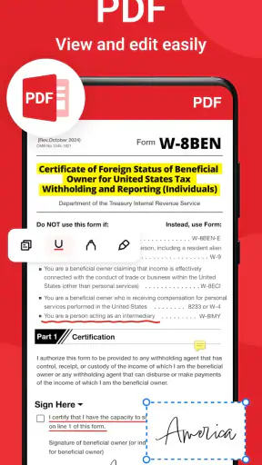 Alle documenten lezer: PDF,DOC screenshot