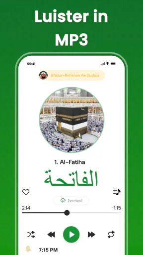 AlQuran Compleet Offline lezen screenshot