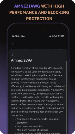 Amnezia VPN screenshot