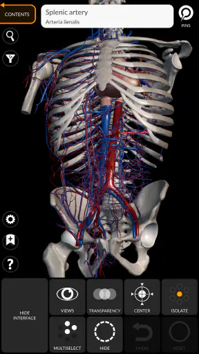 Anatomy 3D Atlas screenshot