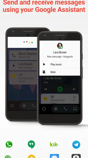 Android Auto screenshot