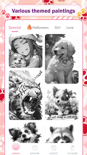 Animal Color, Coloring Games screenshot