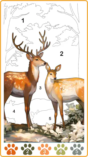 Animal Color, Coloring Games screenshot
