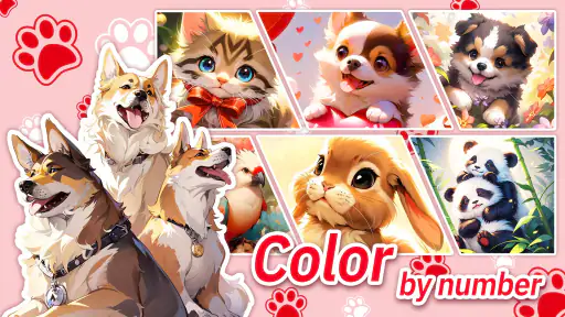 Animal Color, Coloring Games screenshot