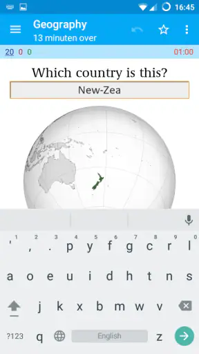 AnkiDroid flitskaarten screenshot