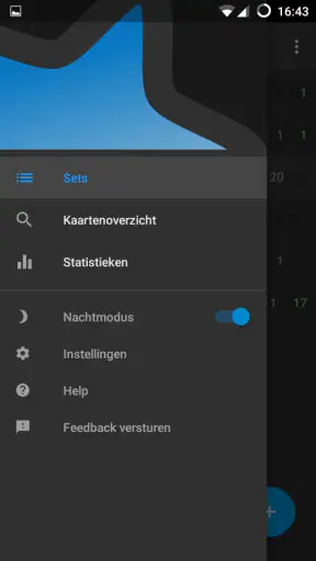 AnkiDroid flitskaarten screenshot