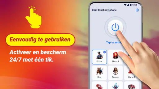Antidiefstal Telefoon Alarm screenshot