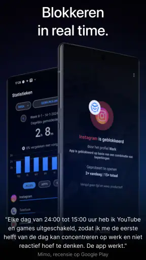 AppBlock - Blokkeer App & Site screenshot