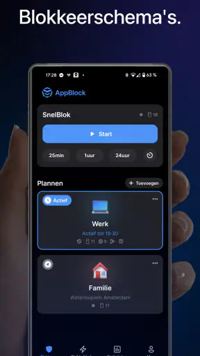 AppBlock - Blokkeer App & Site screenshot