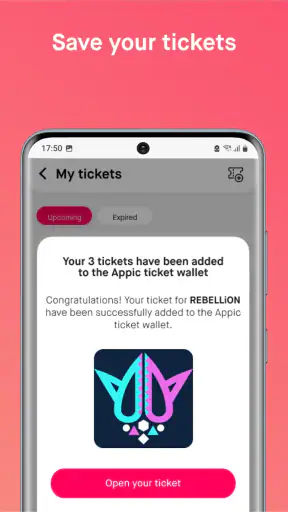 Appic - Events & Festival info screenshot