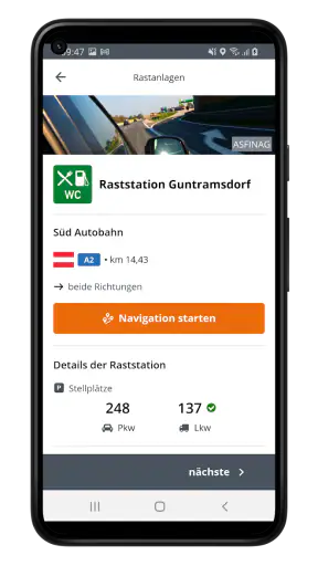 ASFINAG screenshot