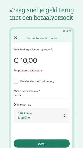 ASN Bank screenshot