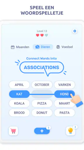 Associations: Woordspelletjes screenshot