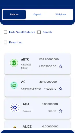 AtlantisCEX screenshot