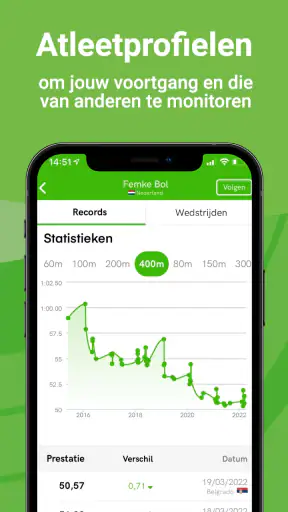 Atletiek.nu screenshot